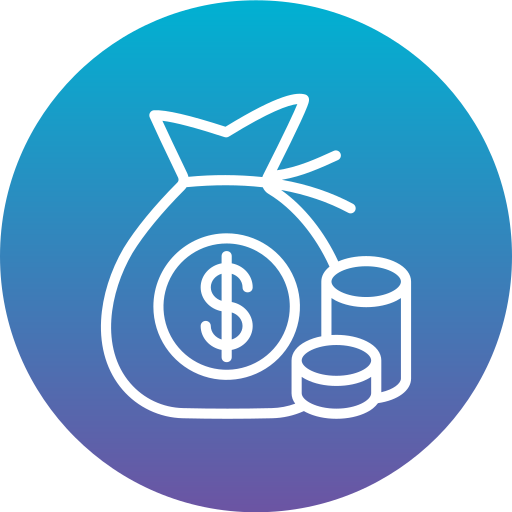 Money bag Generic Flat Gradient icon