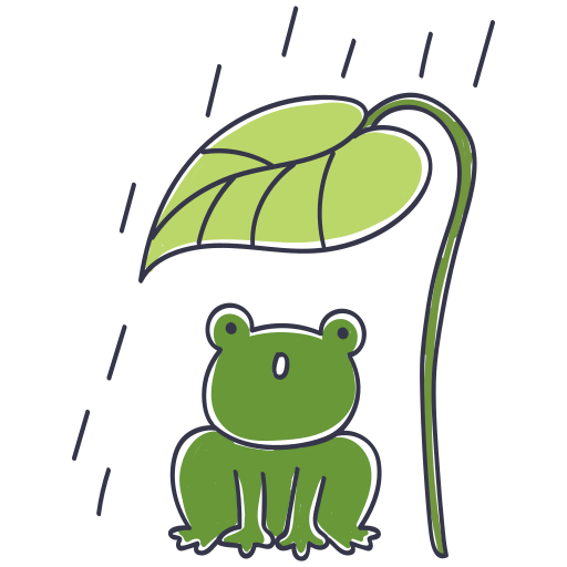 grenouille gratuit sticker