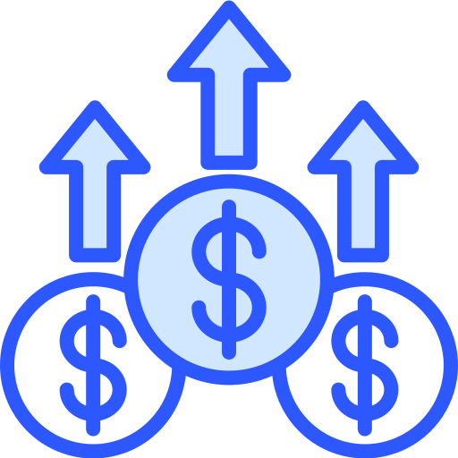 croissance monétaire Icône gratuit croissance monétaire Icône gratuit