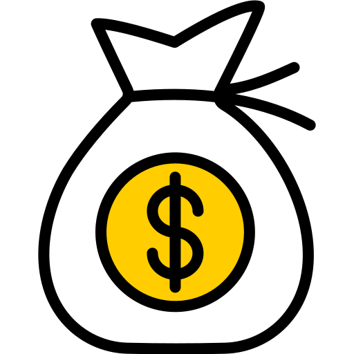 돈 가방 무료 아이콘