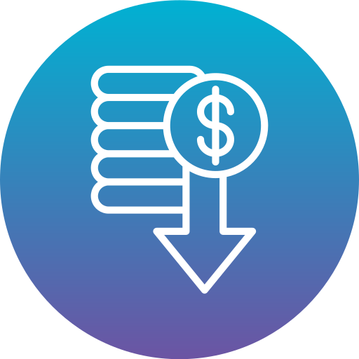 Потеря денег бесплатно иконка