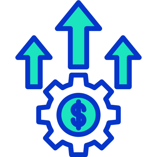 crecimiento del dinero icono gratis