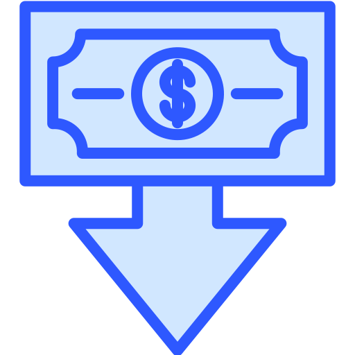 Потеря денег бесплатно иконка