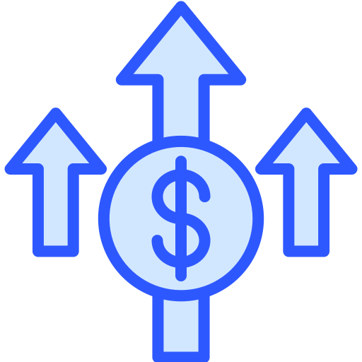croissance monétaire Icône gratuit croissance monétaire Icône gratuit