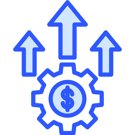 crecimiento del dinero icono gratis