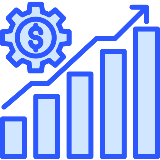 crecimiento del dinero icono gratis