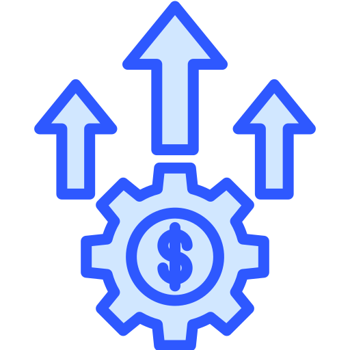 crecimiento del dinero icono gratis