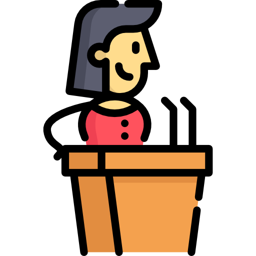 discours Icône gratuit discours Icône gratuit