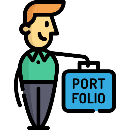 portafolio icono gratis