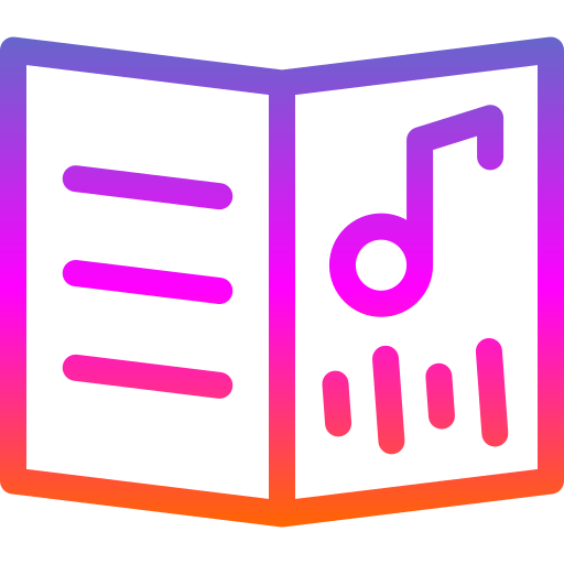 educación musical icono gratis