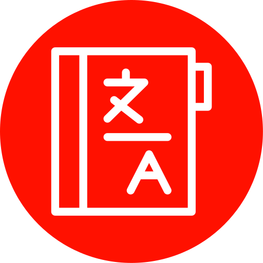 diccionario icono gratis