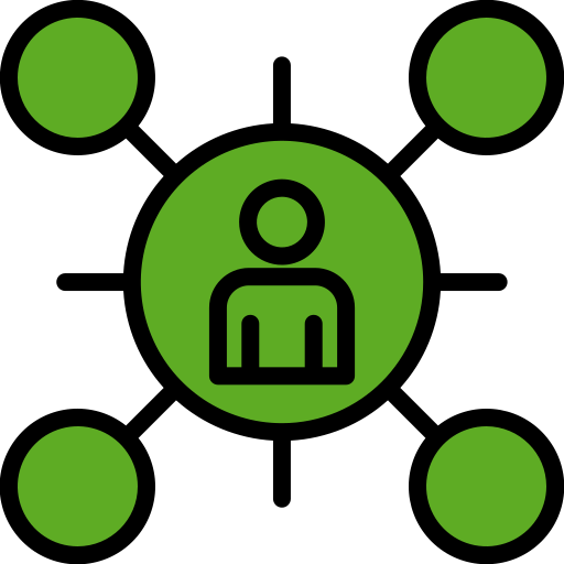 Network Generic Outline Color icon