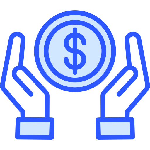 Save money Generic Blue icon