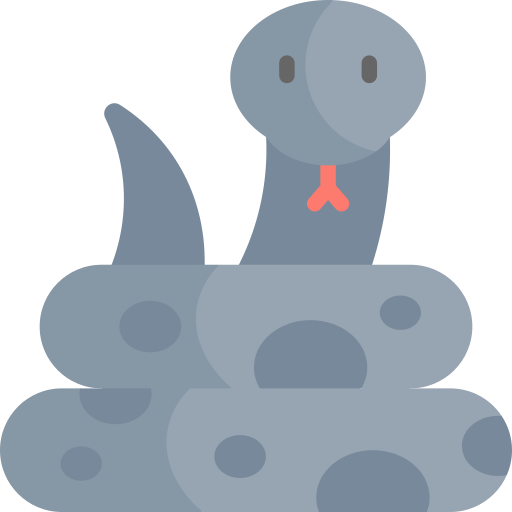 Anaconda Kawaii Flat icon