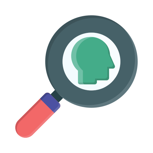 Search profile free icon Search profile free icon