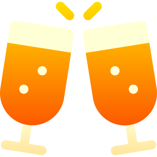 champagne Icône gratuit