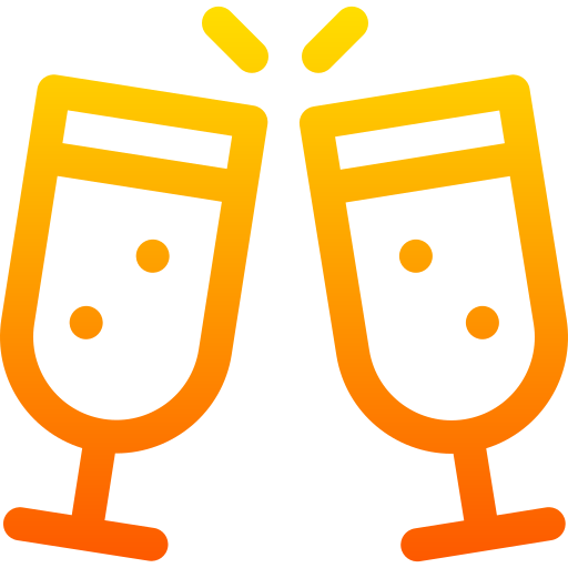 champagne Icône gratuit
