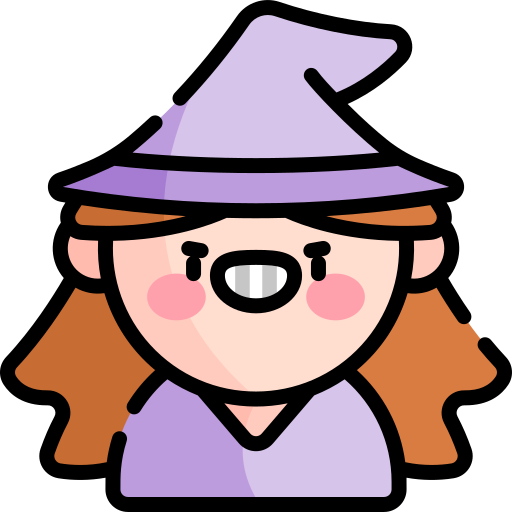 Witch Kawaii Lineal color icon