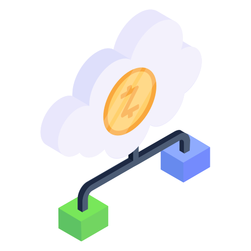 Digital money free icon