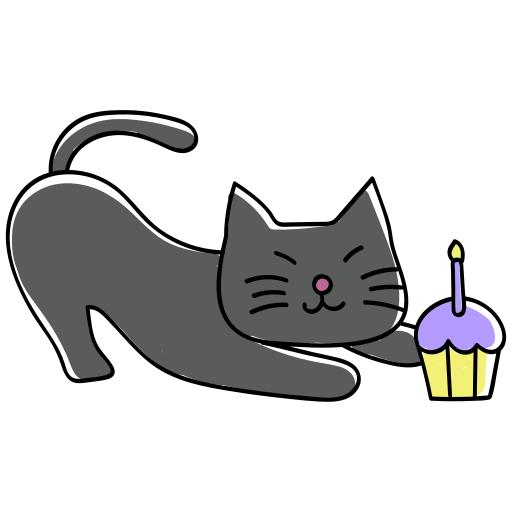 schwarze katze kostenlos Sticker schwarze katze kostenlos Sticker