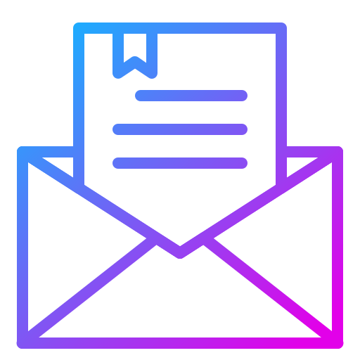 Mail Generic Gradient icon