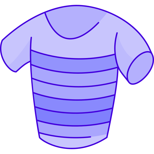 Tshirt Generic Outline Color icon