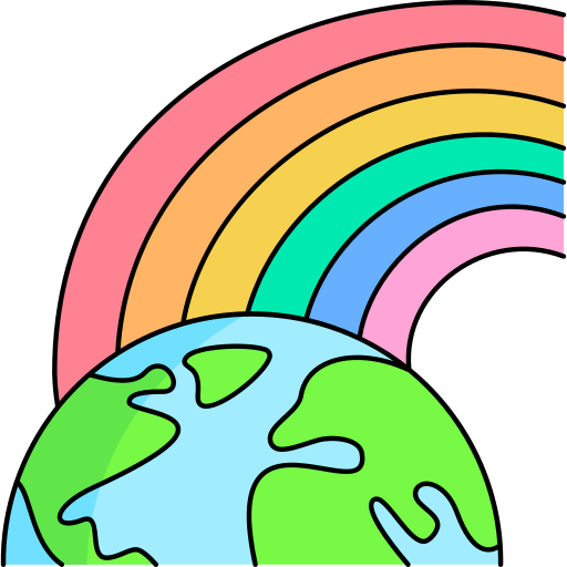 Rainbow free icon