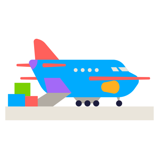avión gratis sticker