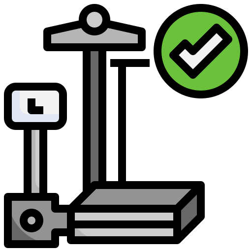 Body Scale Generic Outline Color Icon