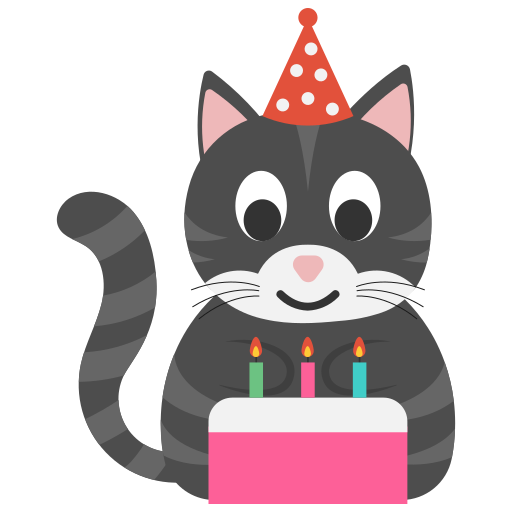 geburtstag kostenlos Sticker