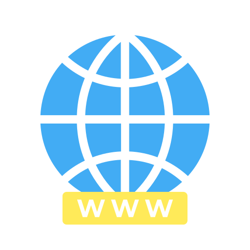 Web address Generic Flat icon