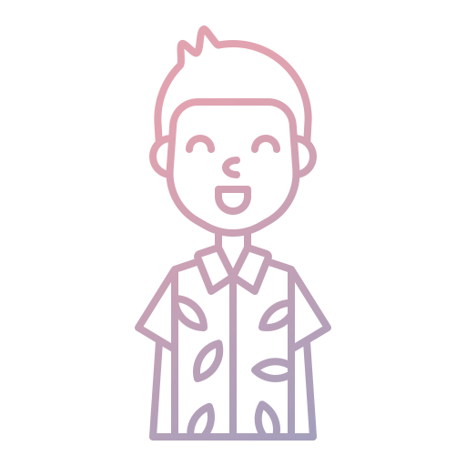 camisa hawaiana icono gratis