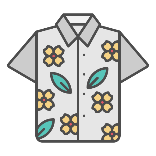 Hawaiian shirt Generic Flat icon