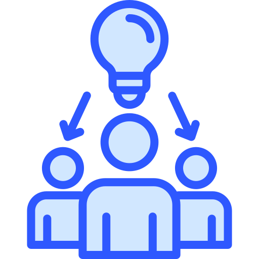 Stakeholder Generic Blue icon