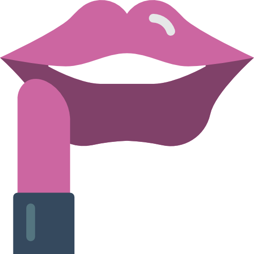 lápiz labial icono gratis