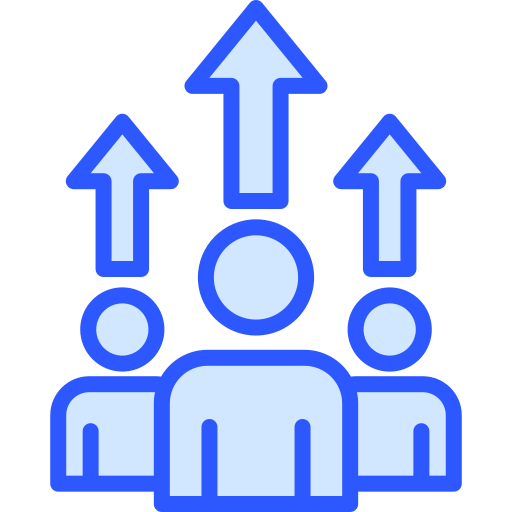 Stakeholder Generic Blue icon