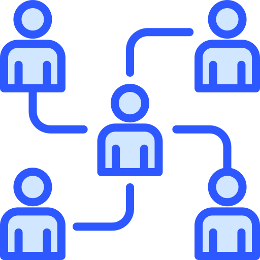 Stakeholder Generic Blue icon