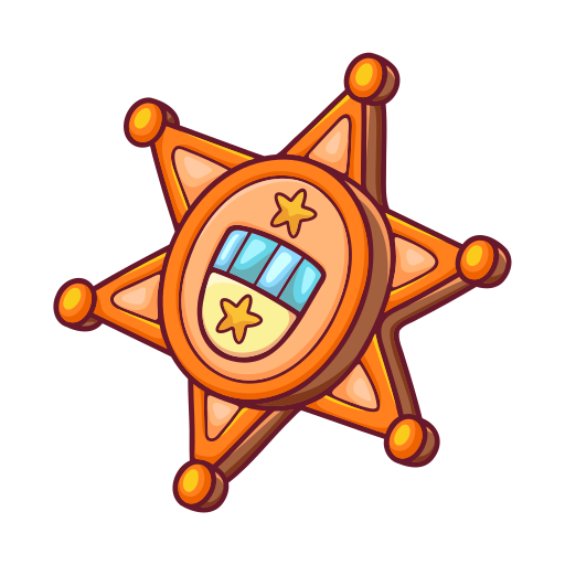 Sheriff badge free sticker Sheriff badge free sticker