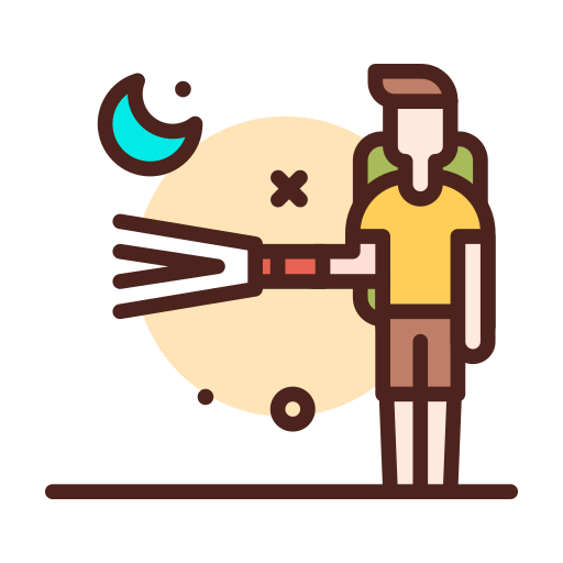 acampar icono gratis