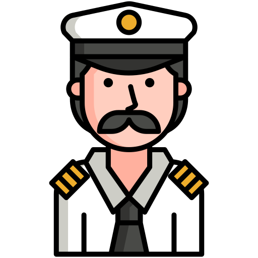 capitaine Icône gratuit capitaine Icône gratuit