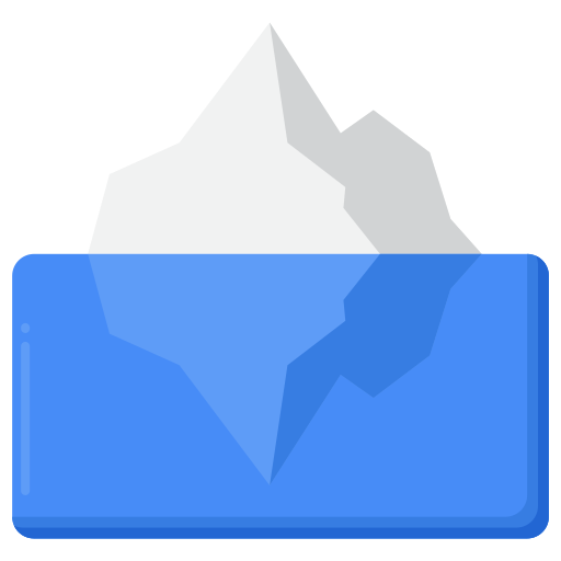 iceberg icono gratis