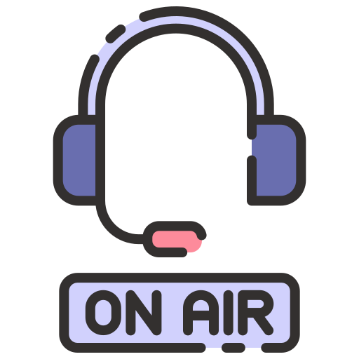 On air free icon On air free icon