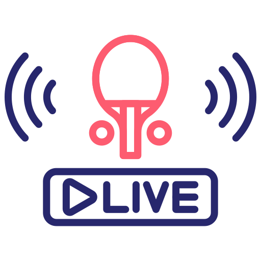 tenis de mesa icono gratis