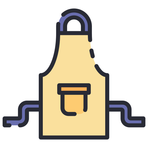 Apron Good Ware Lineal Color icon