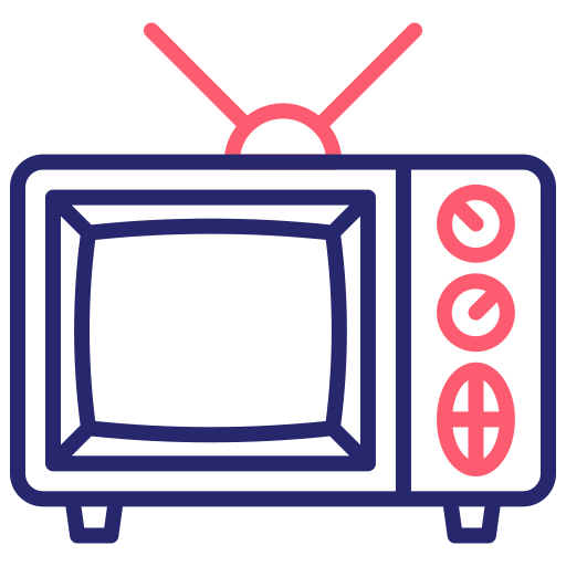 télévision Icône gratuit télévision Icône gratuit