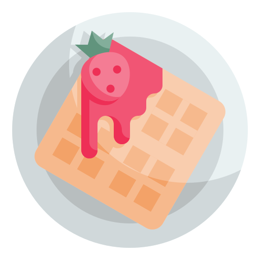 gaufre Icône gratuit