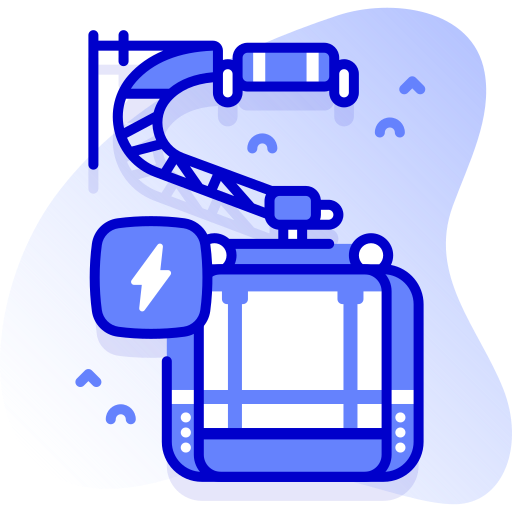 teleférico icono gratis