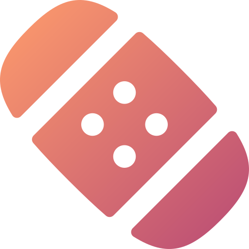 apósito adhesivo icono gratis