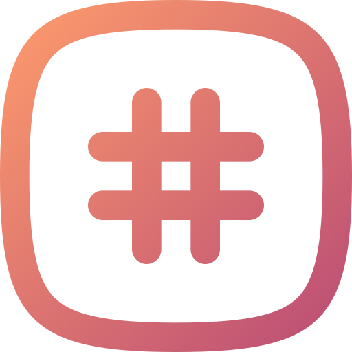 Hashtag - Free education icons