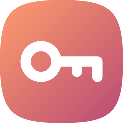 Key Generic Flat Gradient icon